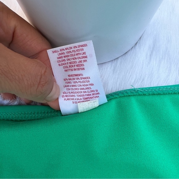 NWT Xhilaration Junior's Girl's Cheeky Bikini Bottom Green Large - Picture 6 of 12